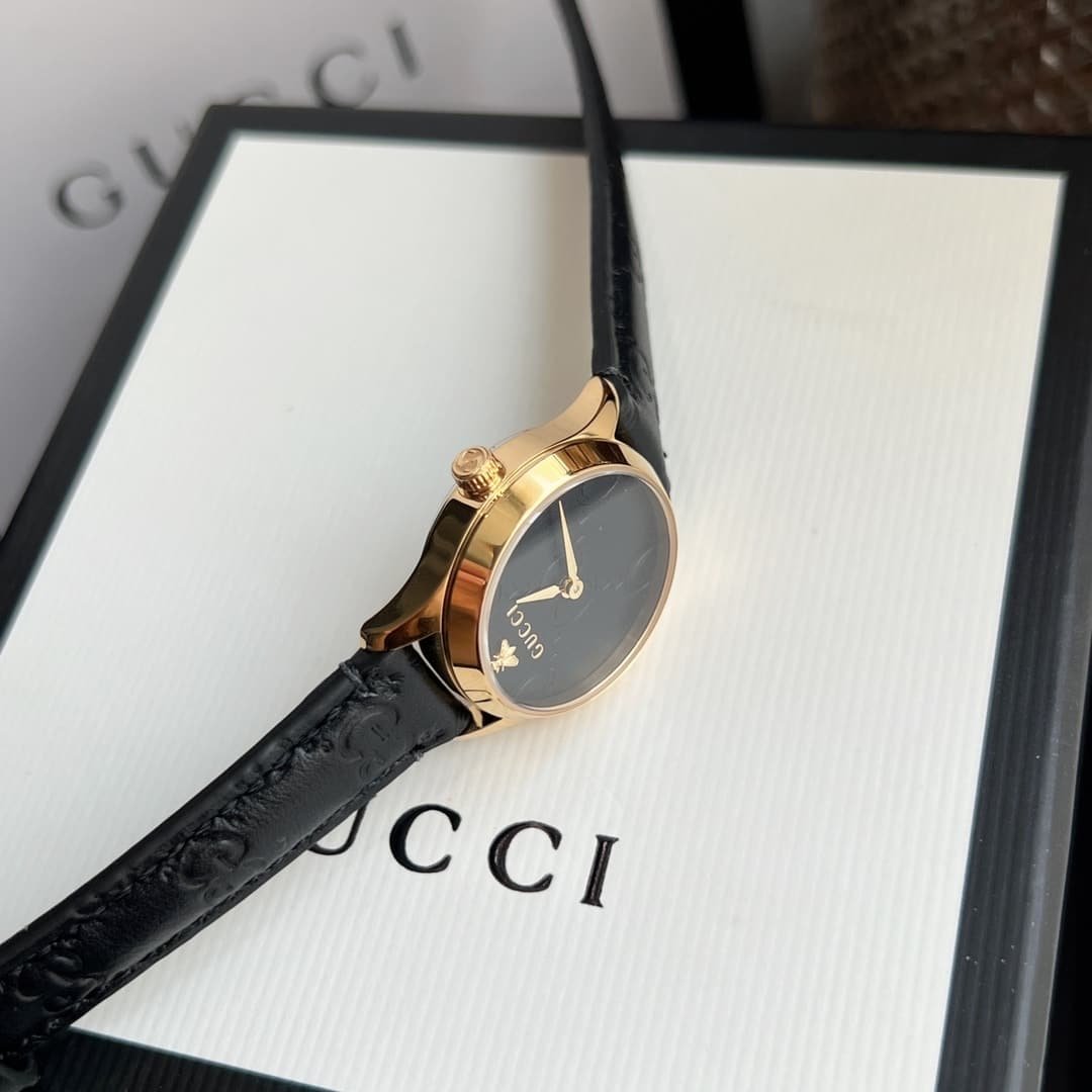 Gvc*1 G Timeless Watch Black Dial 27Mm