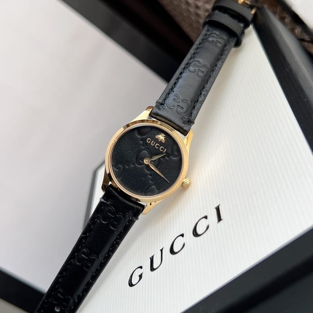 Gvc*1 G Timeless Watch Black Dial 27Mm