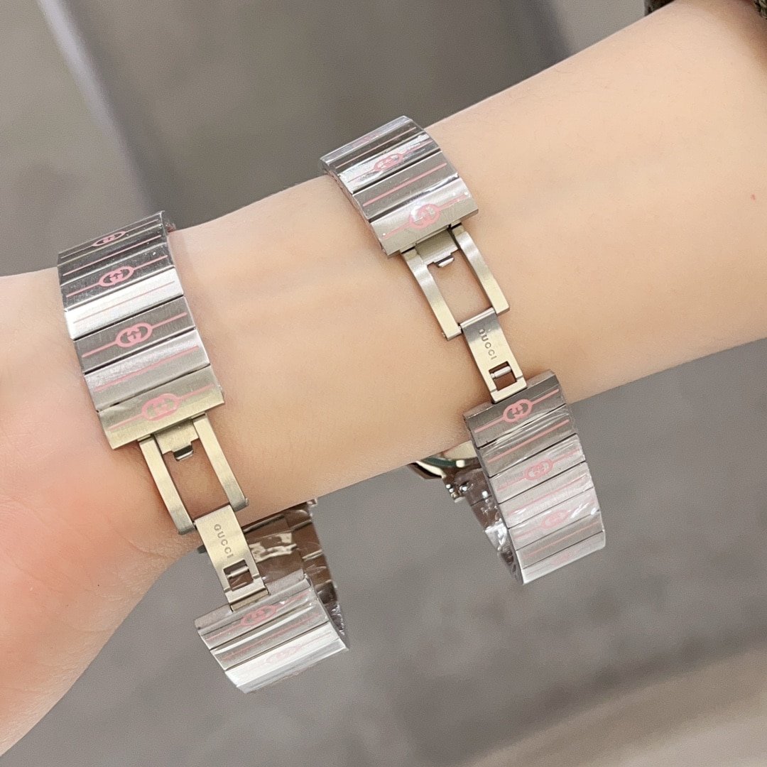 Gvc*1 Grip Watch Pink Enamel 38Mm Ya157438