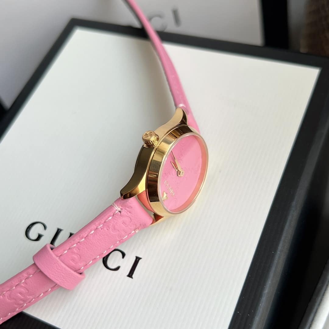 Gvc*1 G Timeless Watch Pink Dial 27Mm