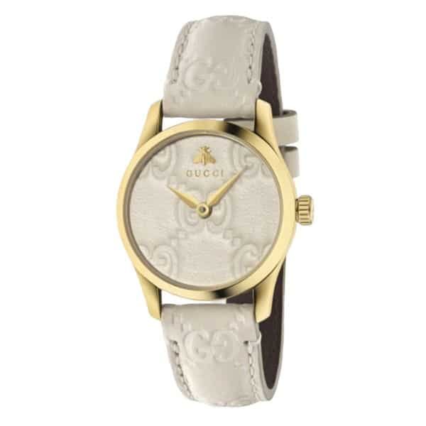 Gvc*1 G Timeless Watch White Dial 27Mm