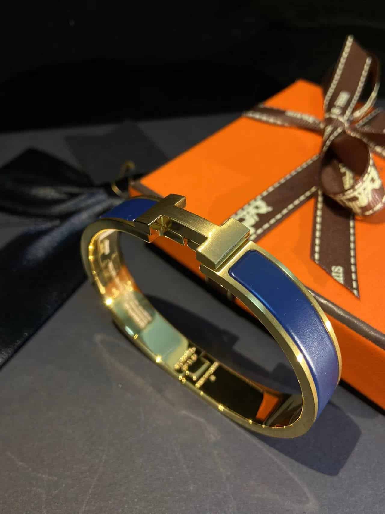 H**me5 Clic Clac H Bracelet Blue