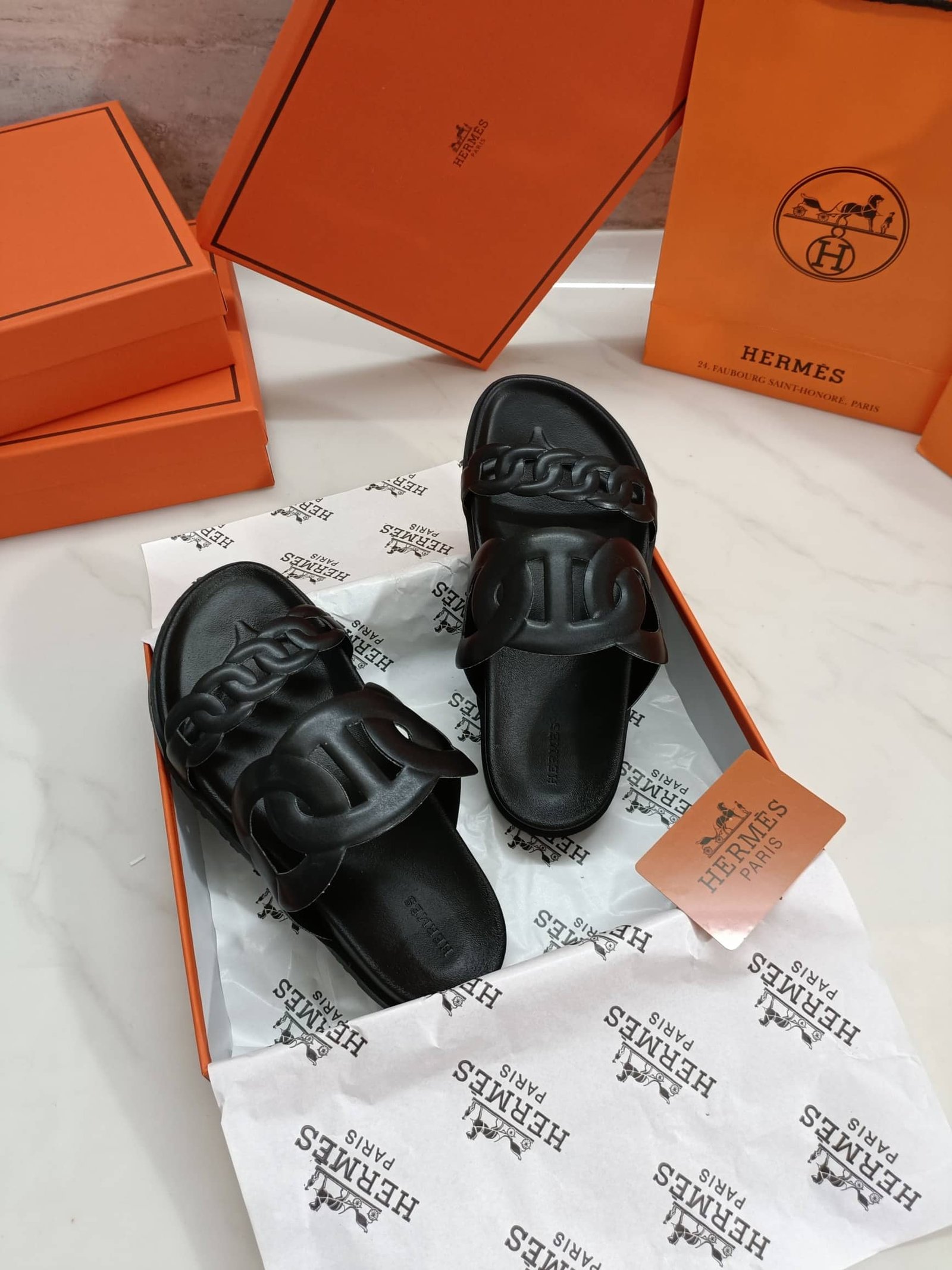 H**me5 Extra Sandal Black H222302Z 02350