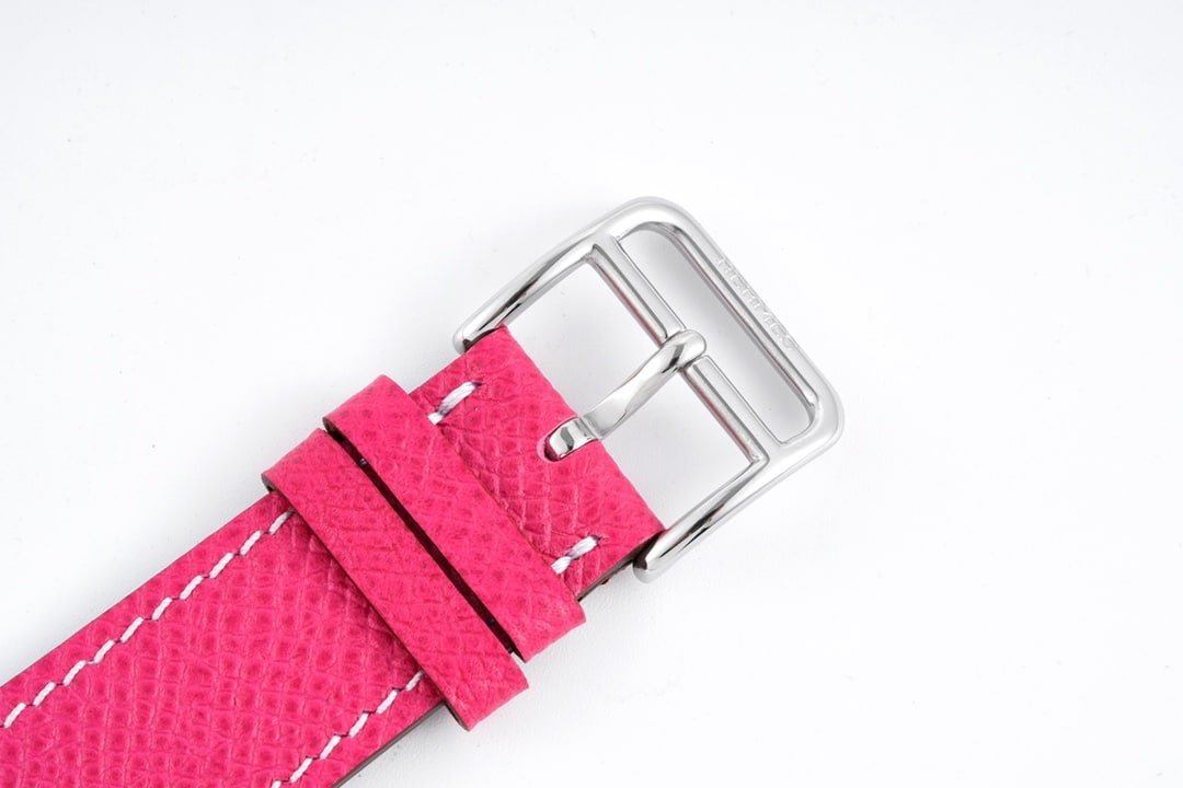 H**me5 H Hour Watch Pink Strap 21Mm 038276Ww00