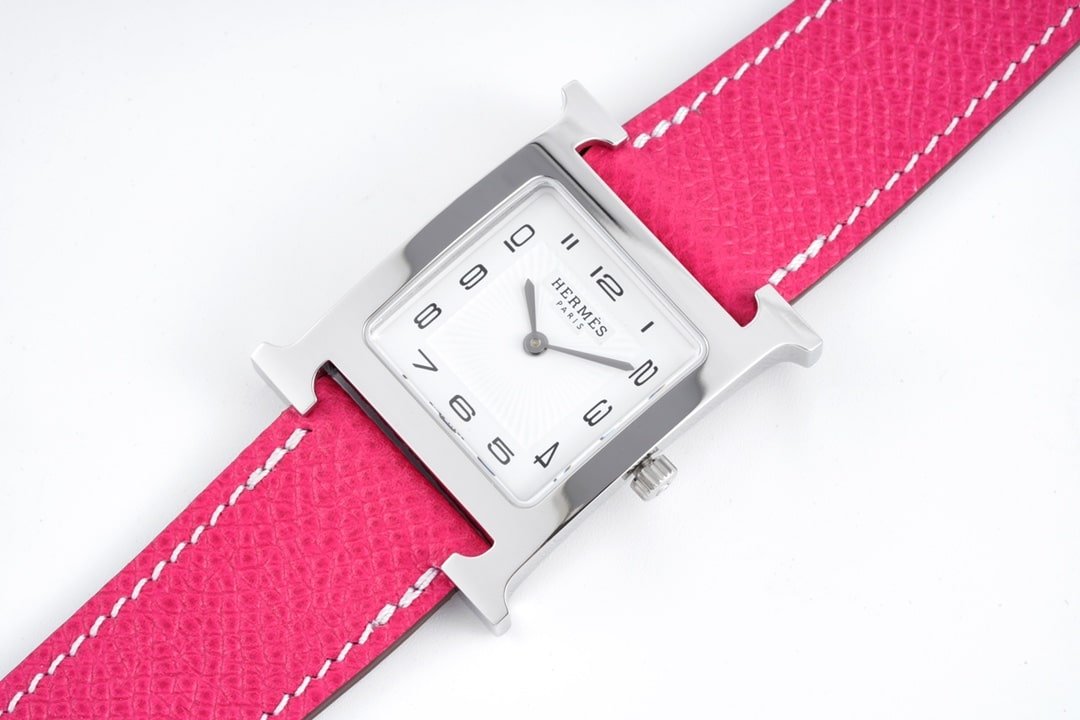 H**me5 H Hour Watch Pink Strap 21Mm 038276Ww00