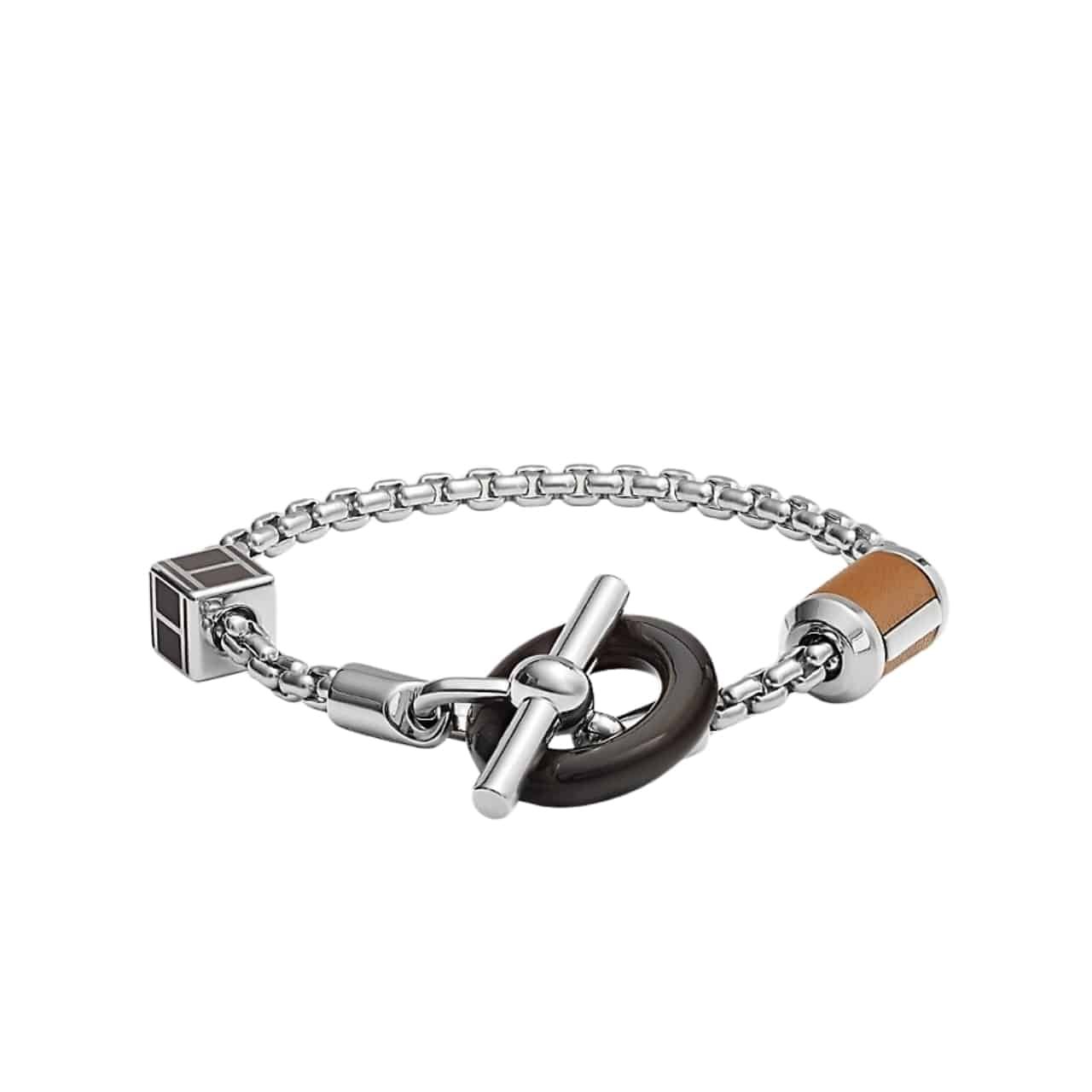 H**me5 Meli Melo Bracelet Palladium Hardware H077299Fp02T4