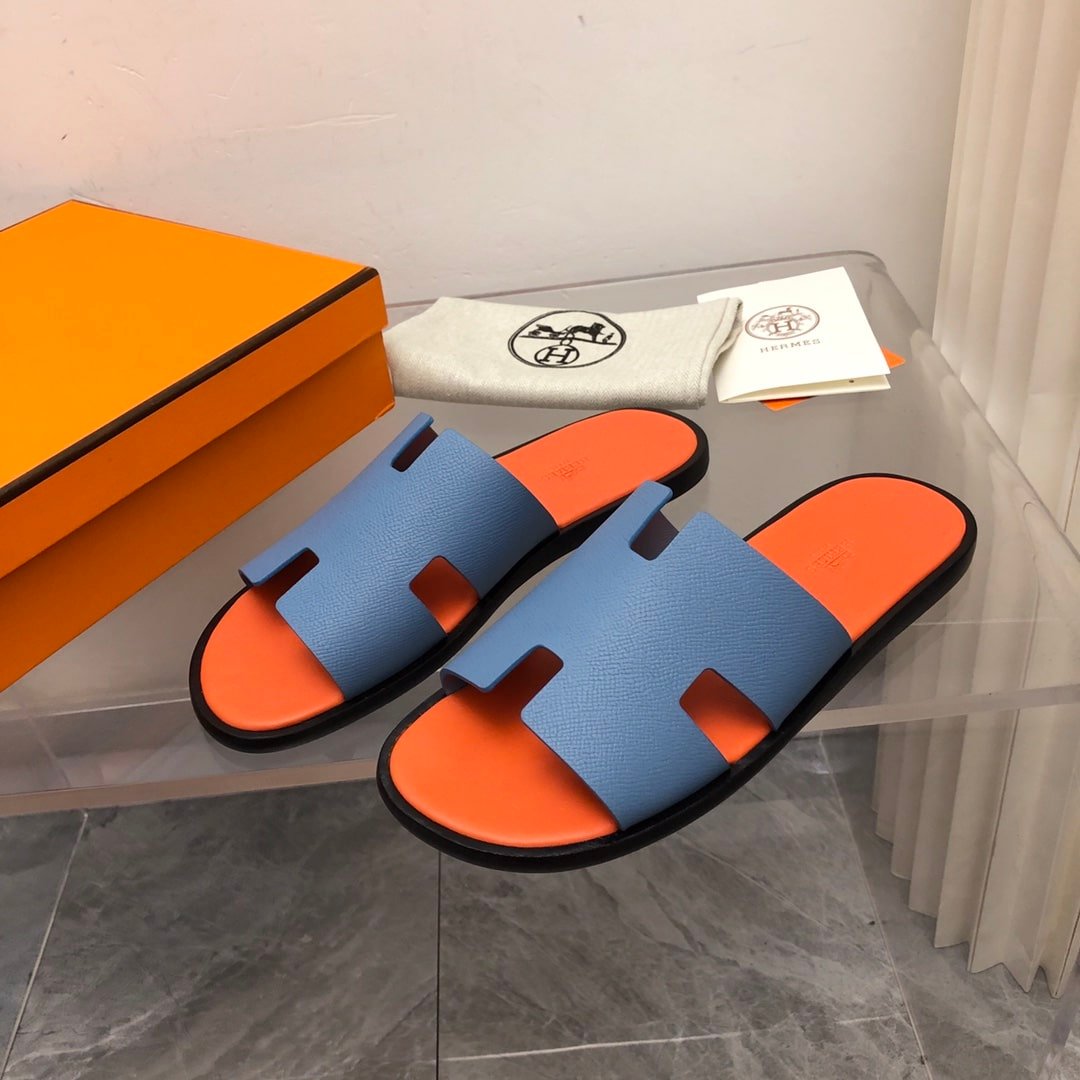 H**me5 Izmir Sandal Bleu Bleuet Orange H221824Z