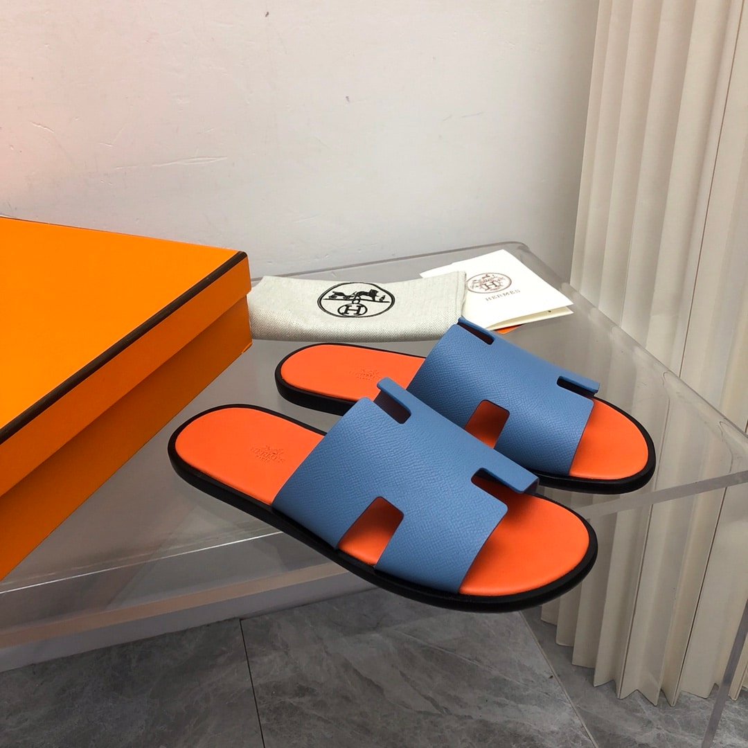H**me5 Izmir Sandal Bleu Bleuet Orange H221824Z