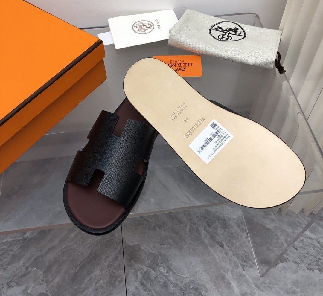 H**me5 Izmir Sandal Black And Brown