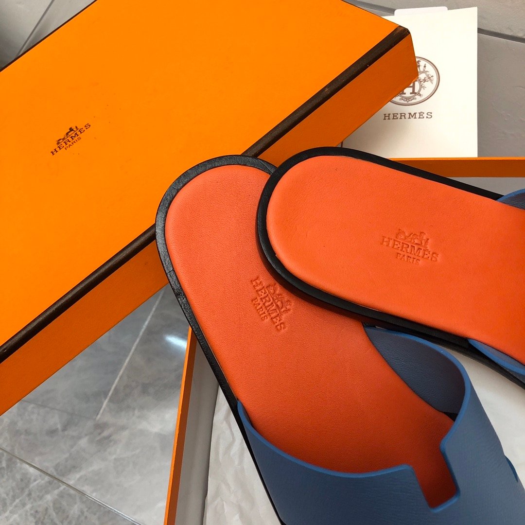 H**me5 Izmir Sandal Bleu Bleuet Orange H221824Z