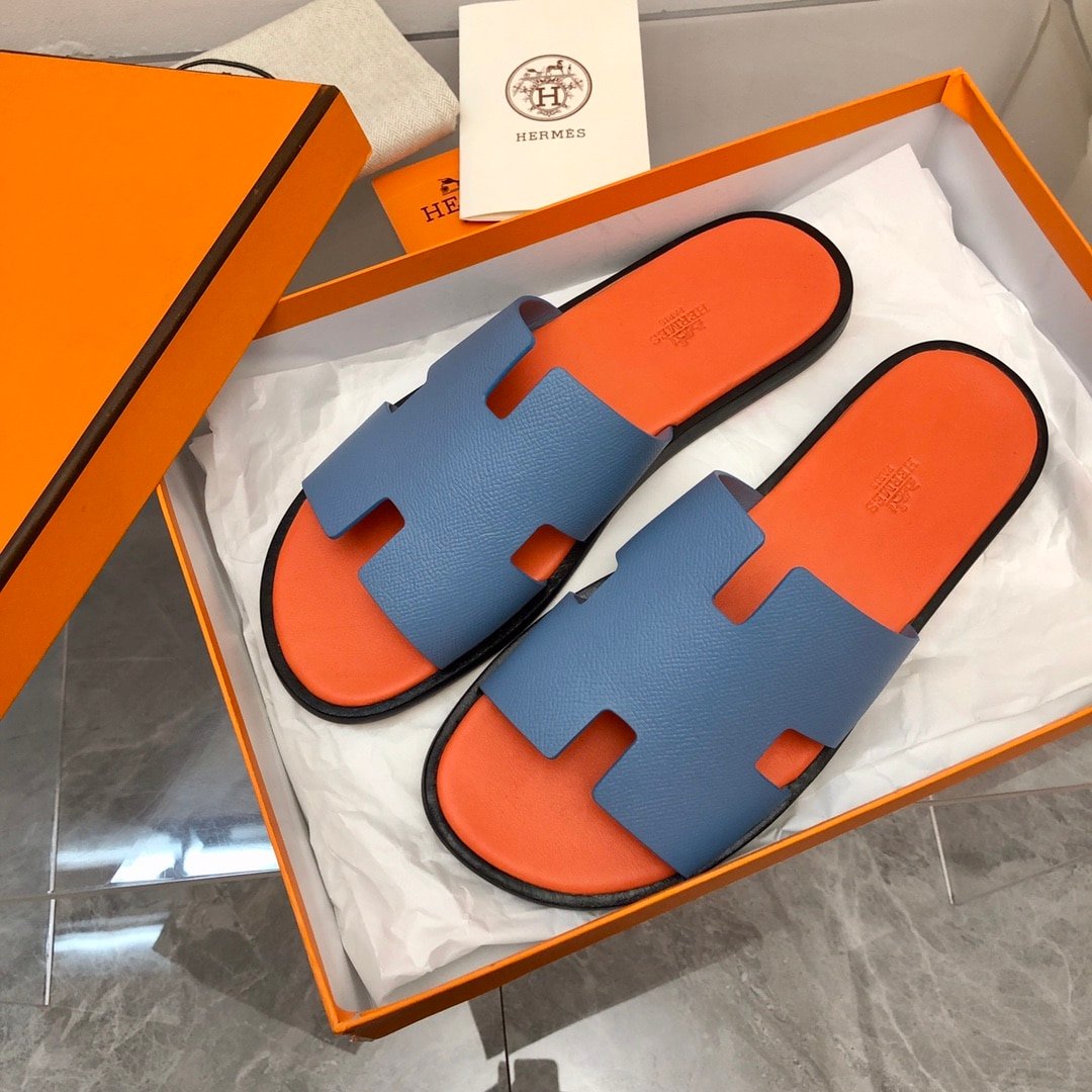 H**me5 Izmir Sandal Bleu Bleuet Orange H221824Z