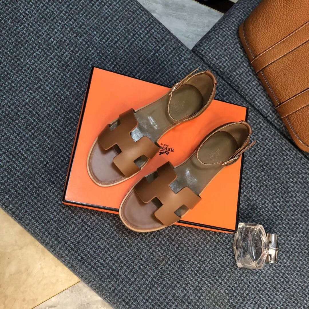 H**me5 Santorini Sandal Brown