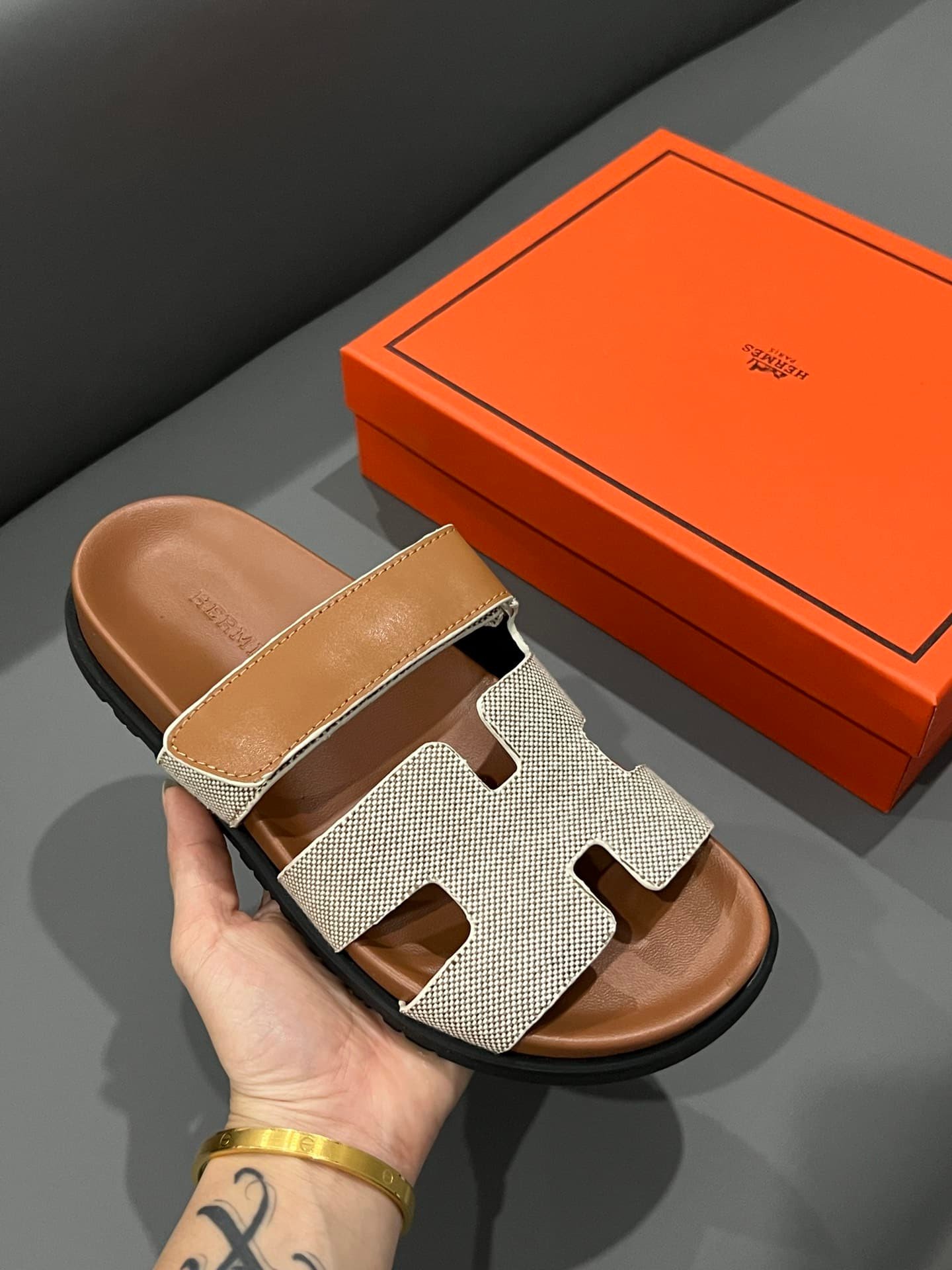 H**me5 Chypre Sandal Prunoir Canvas Natural