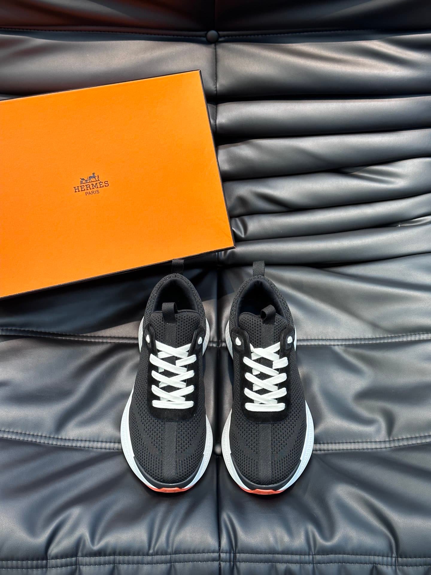 H**me5 Heros Sneaker Black Orange H232985Zh05410