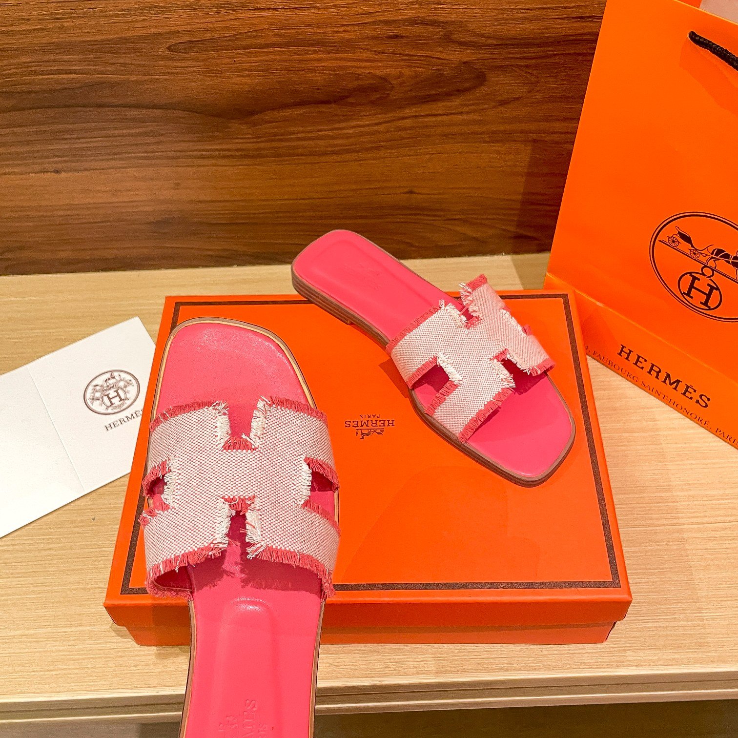 H**me5 Oran Sandal Pink H231095Z C5350