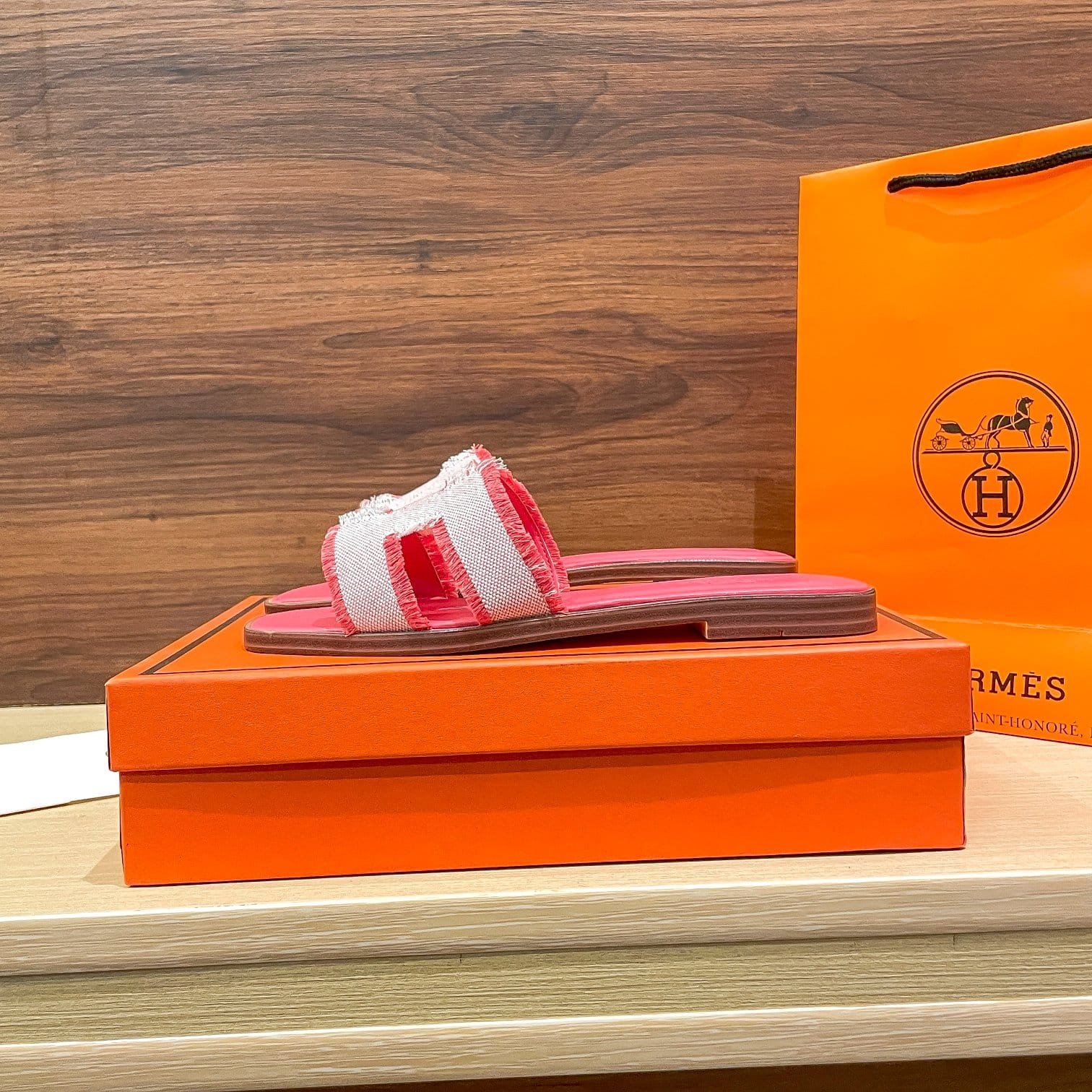 H**me5 Oran Sandal Pink H231095Z C5350