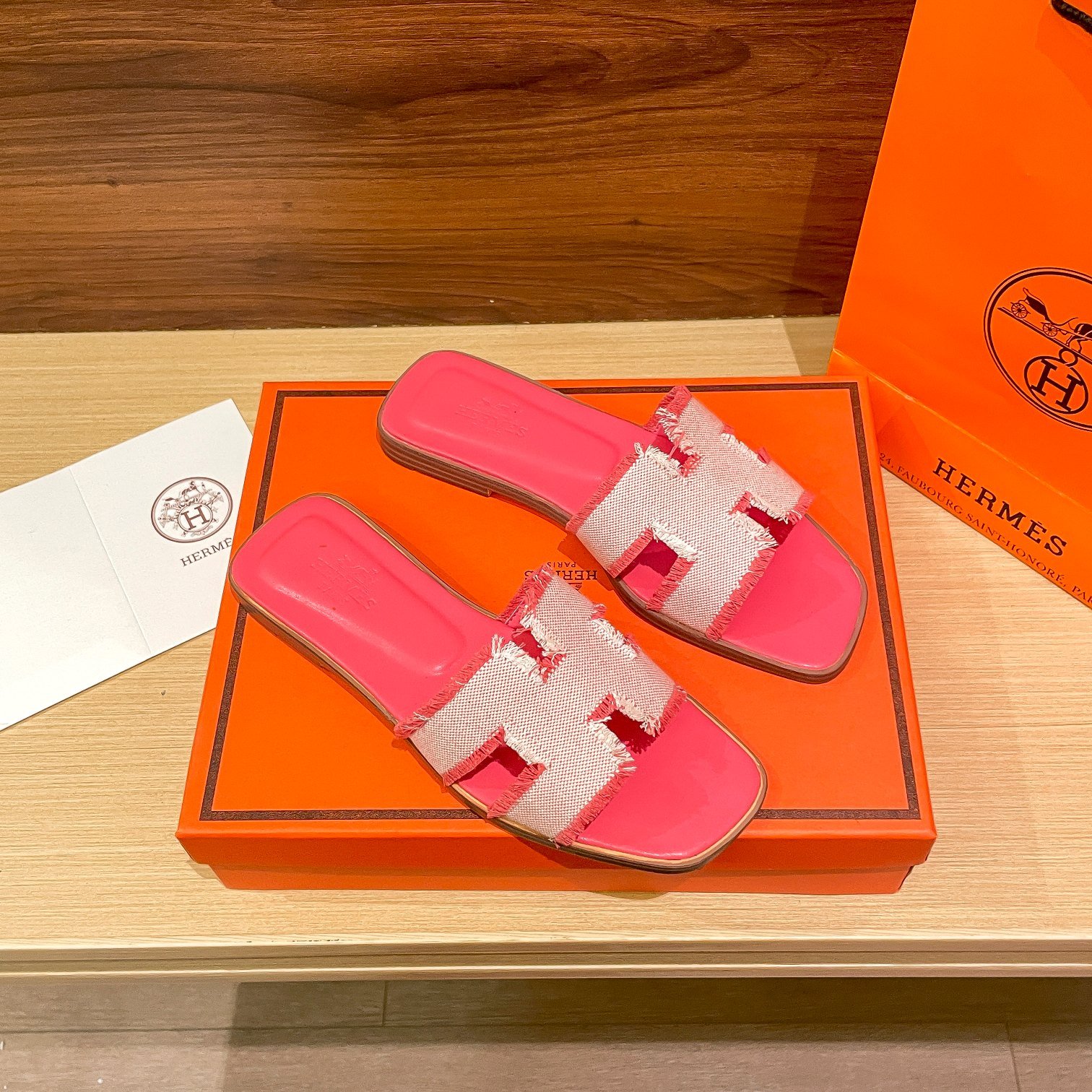 H**me5 Oran Sandal Pink H231095Z C5350