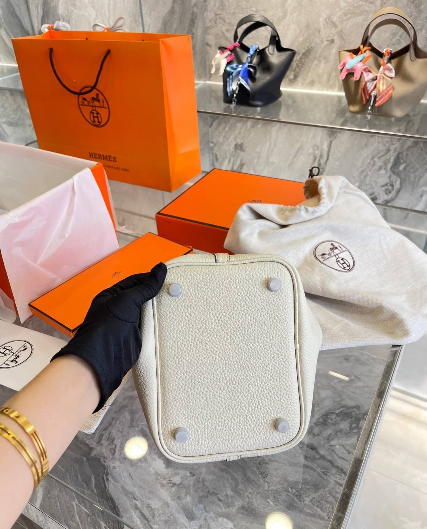 H**me5 Picotin 18Cm White