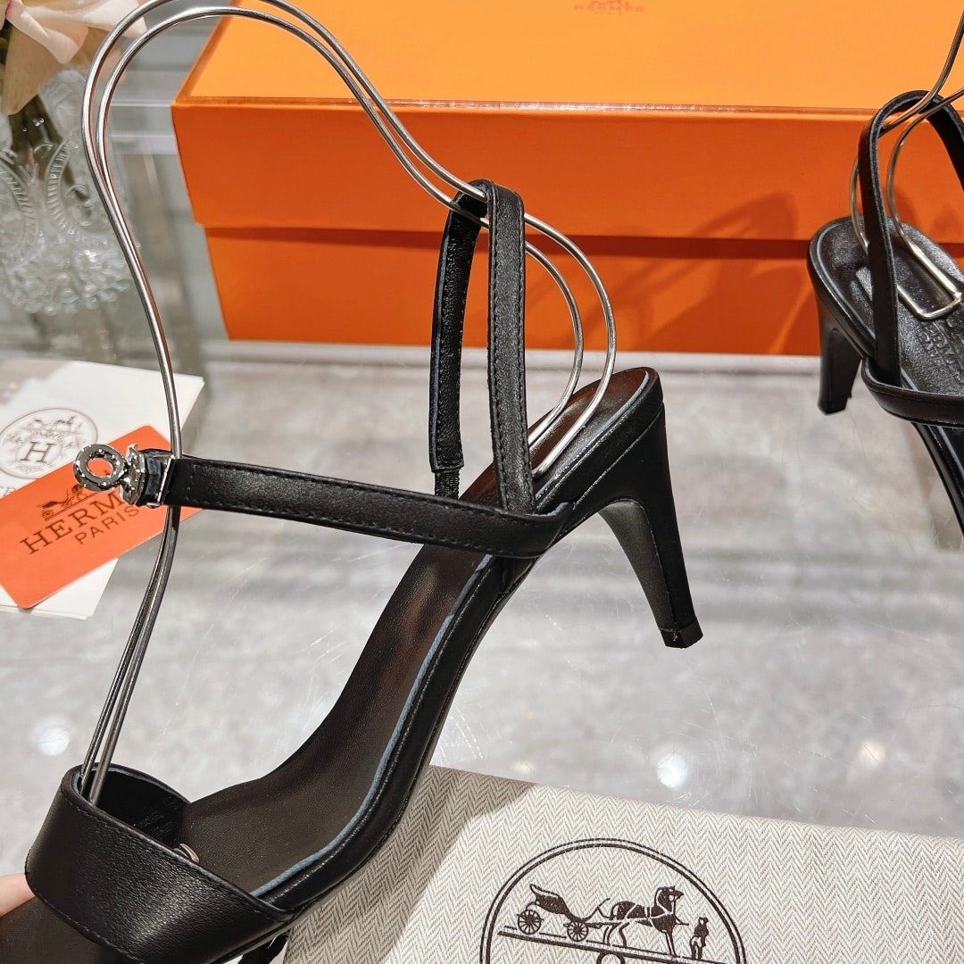 H**me5 Glamour 75 Sandal Black H231060Z 02350