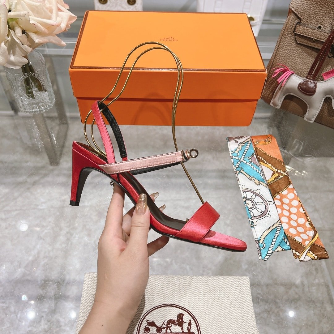 H**me5 Glamour 75 Sandal Red