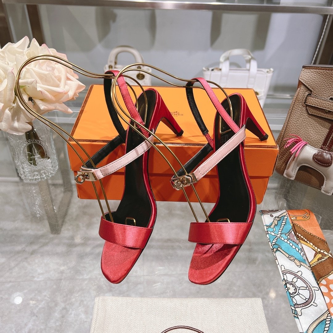H**me5 Glamour 75 Sandal Red
