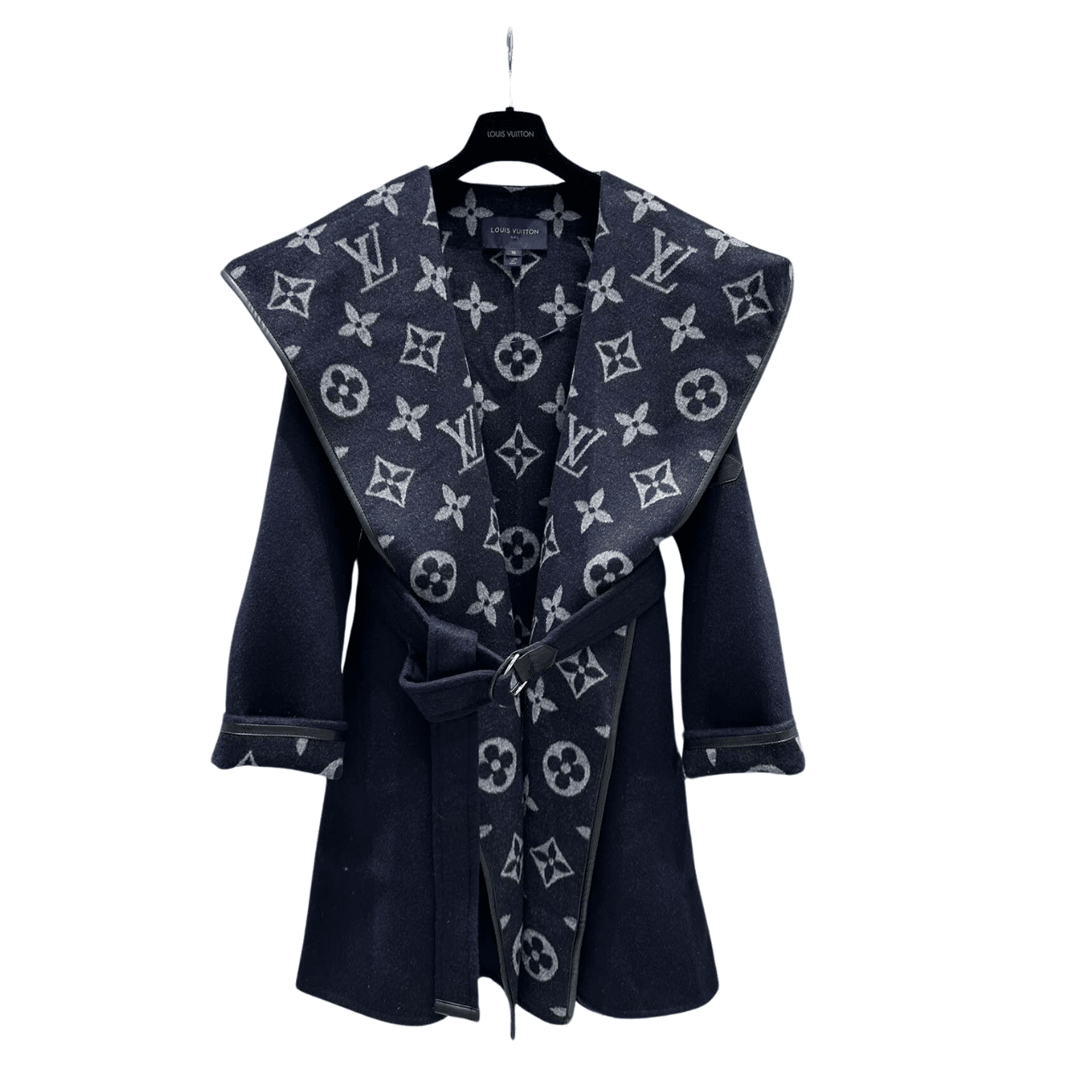 L0vis Vvtt0n Classic Monogram Wool Blue Coats