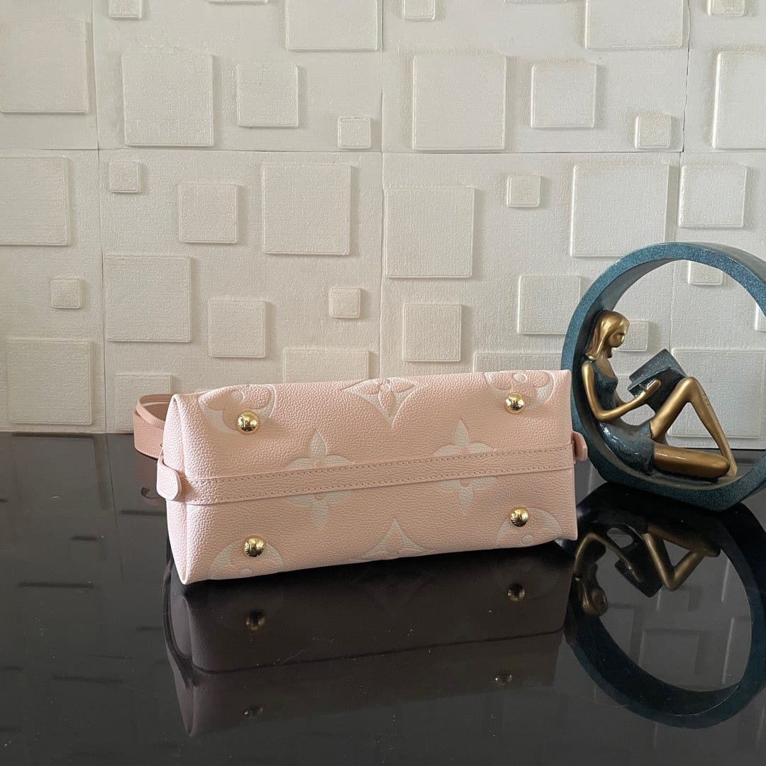 [S*per Vip 1:1] L0vis Vvtt0n Carryall PM Bicolor Monogram Pink 29Cm M14209