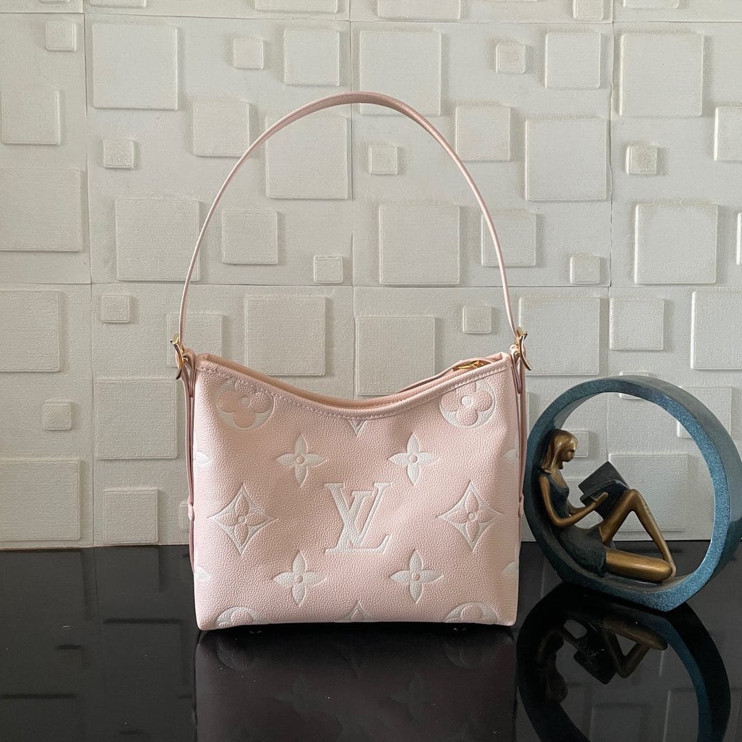 [S*per Vip 1:1] L0vis Vvtt0n Carryall PM Bicolor Monogram Pink 29Cm M14209