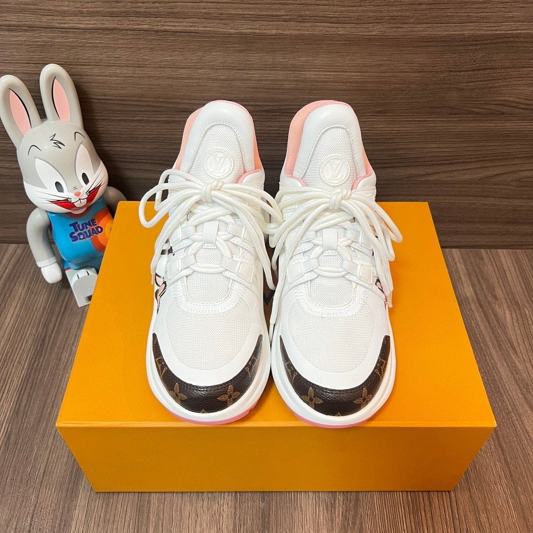 L0vis Vvtt0n Lv Monogram Chunky Sneaker White