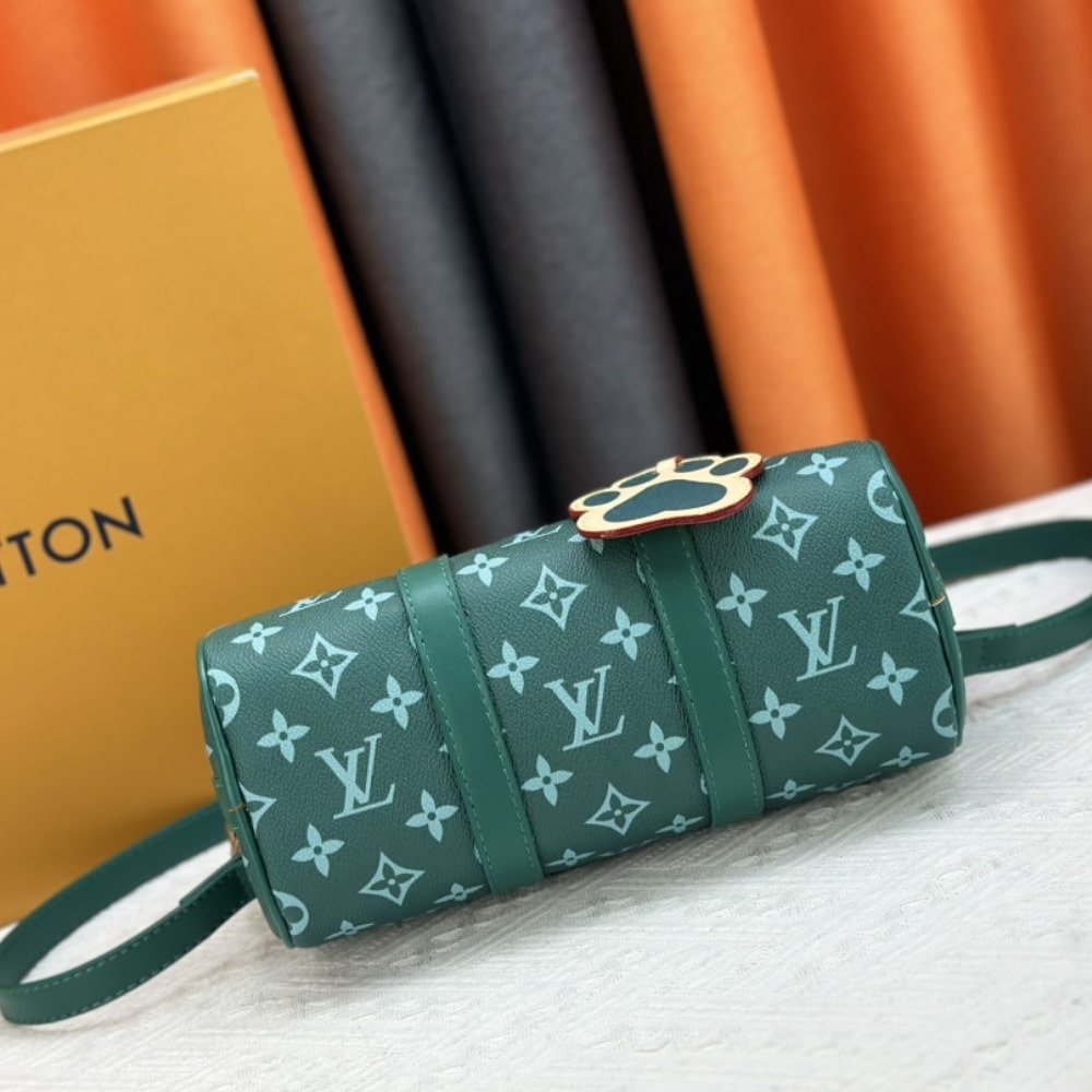 L0vis Vvtt0n Keepall Bandoulière 25 Monogram Heritage Green 25Cm M12684