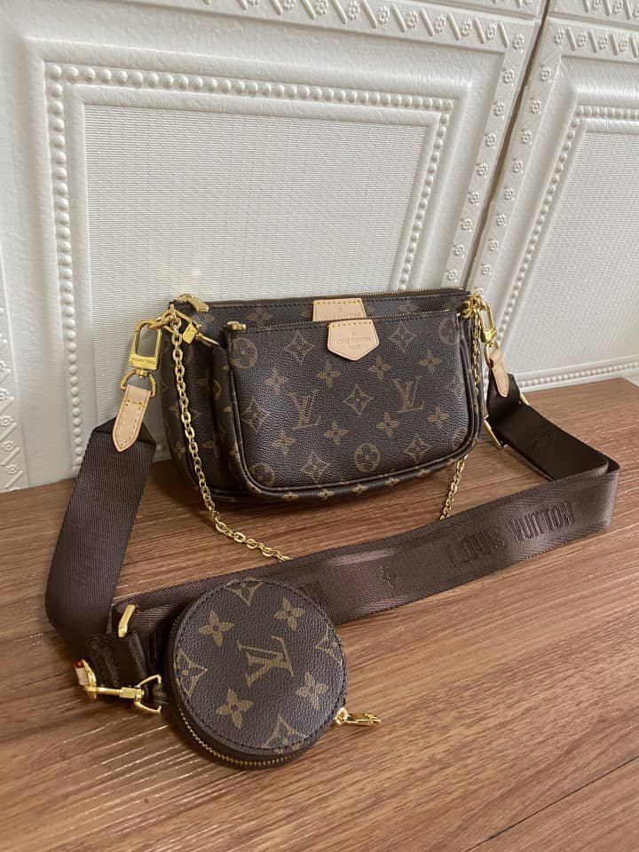 L0vis Vvtt0n Multi Pochette Accessoires Brown 24Cm