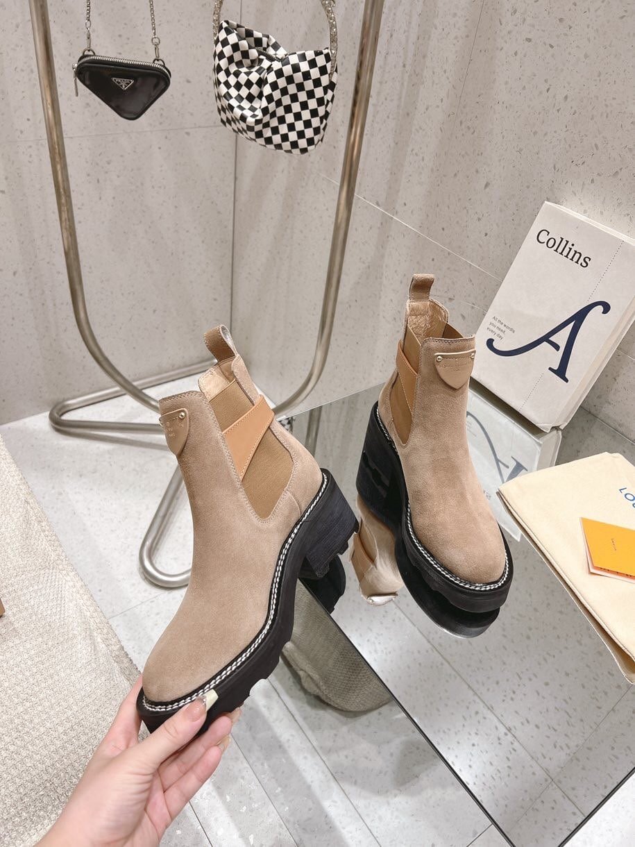 L0vis Vvtt0n Beaubourg Ankle Boot Beige 1Ackd3