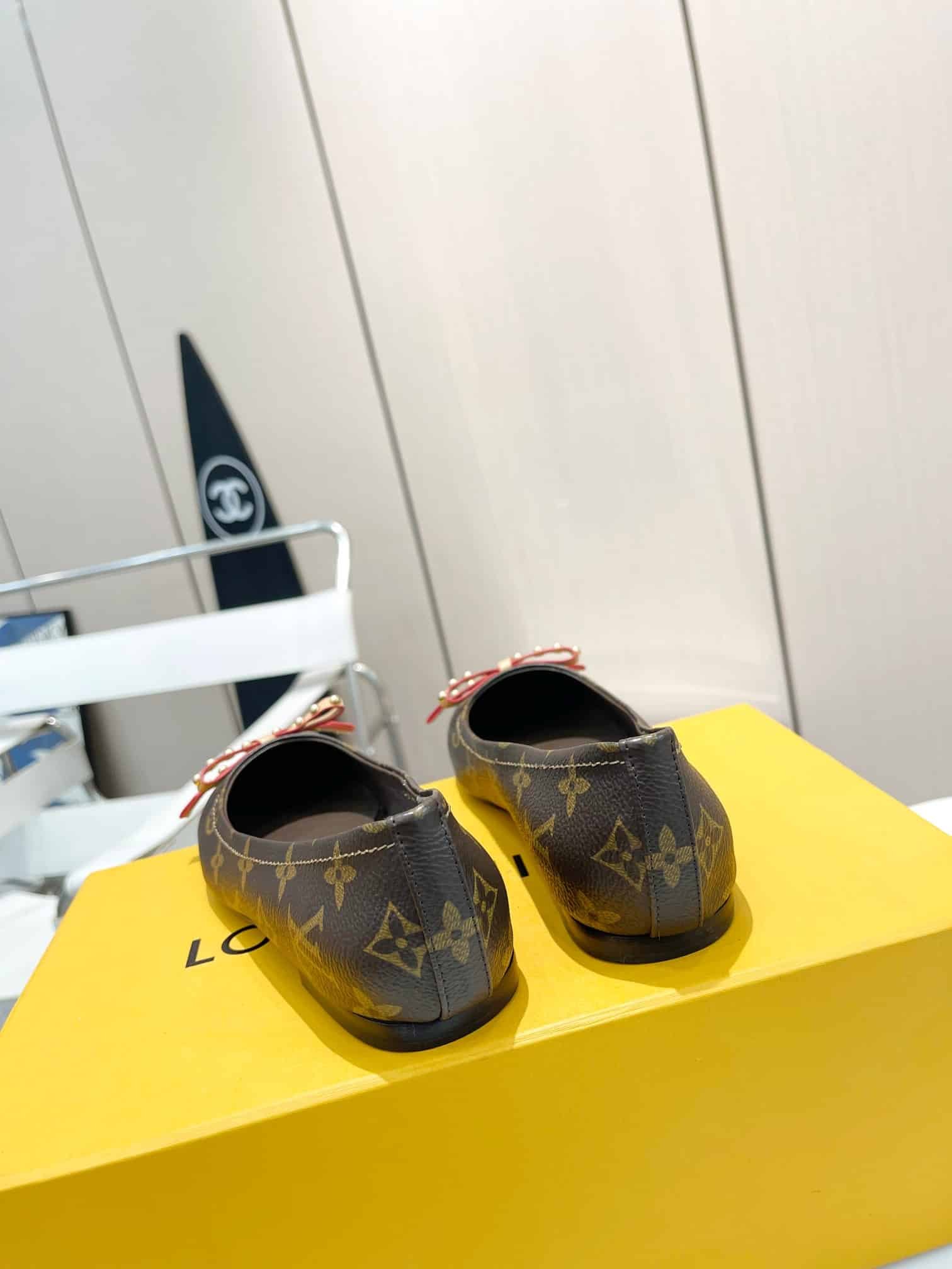 L0vis Vvtt0n Nina Doll Shoes Monogram Canvas
