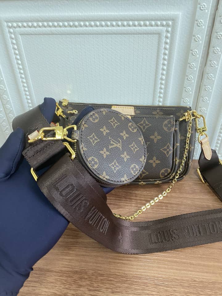 L0vis Vvtt0n Multi Pochette Accessoires Brown 24Cm