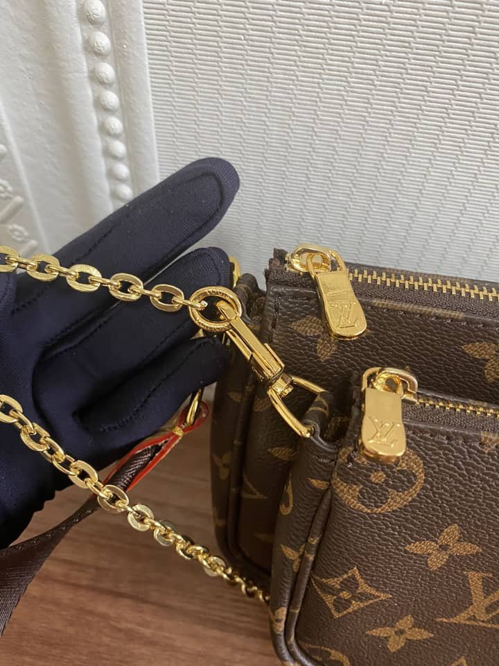 L0vis Vvtt0n Multi Pochette Accessoires Brown 24Cm