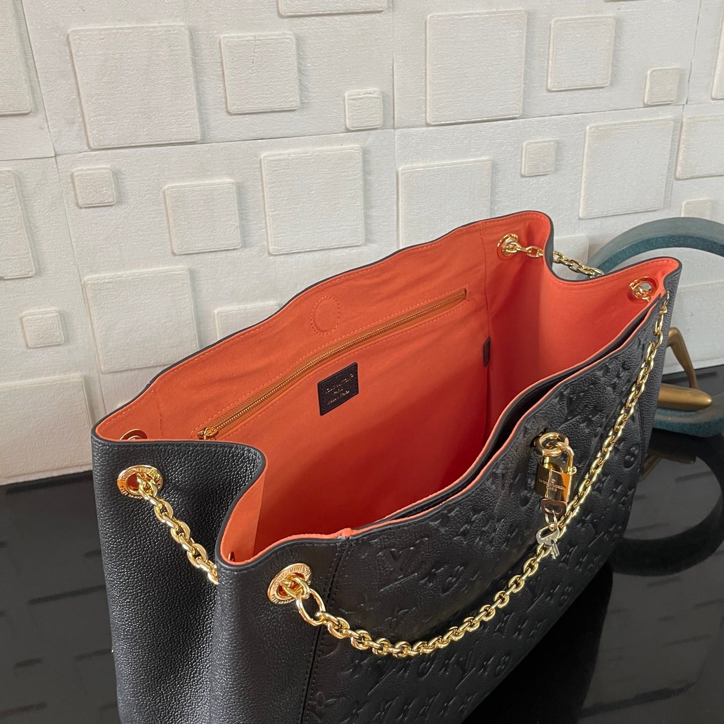 [S*per Vip 1:1] L0vis Vvtt0n Anytime MM Bag Black 42Cm M14324