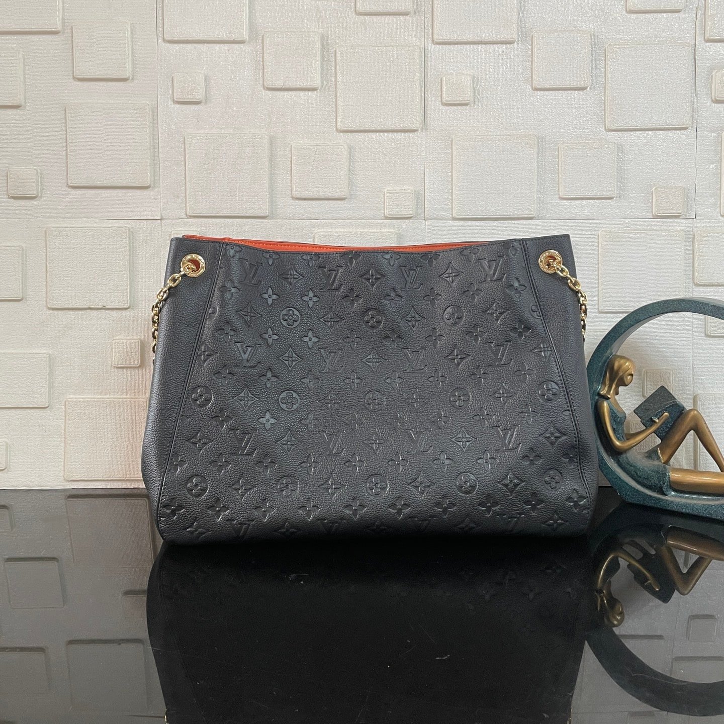 [S*per Vip 1:1] L0vis Vvtt0n Anytime MM Bag Black 42Cm M14324