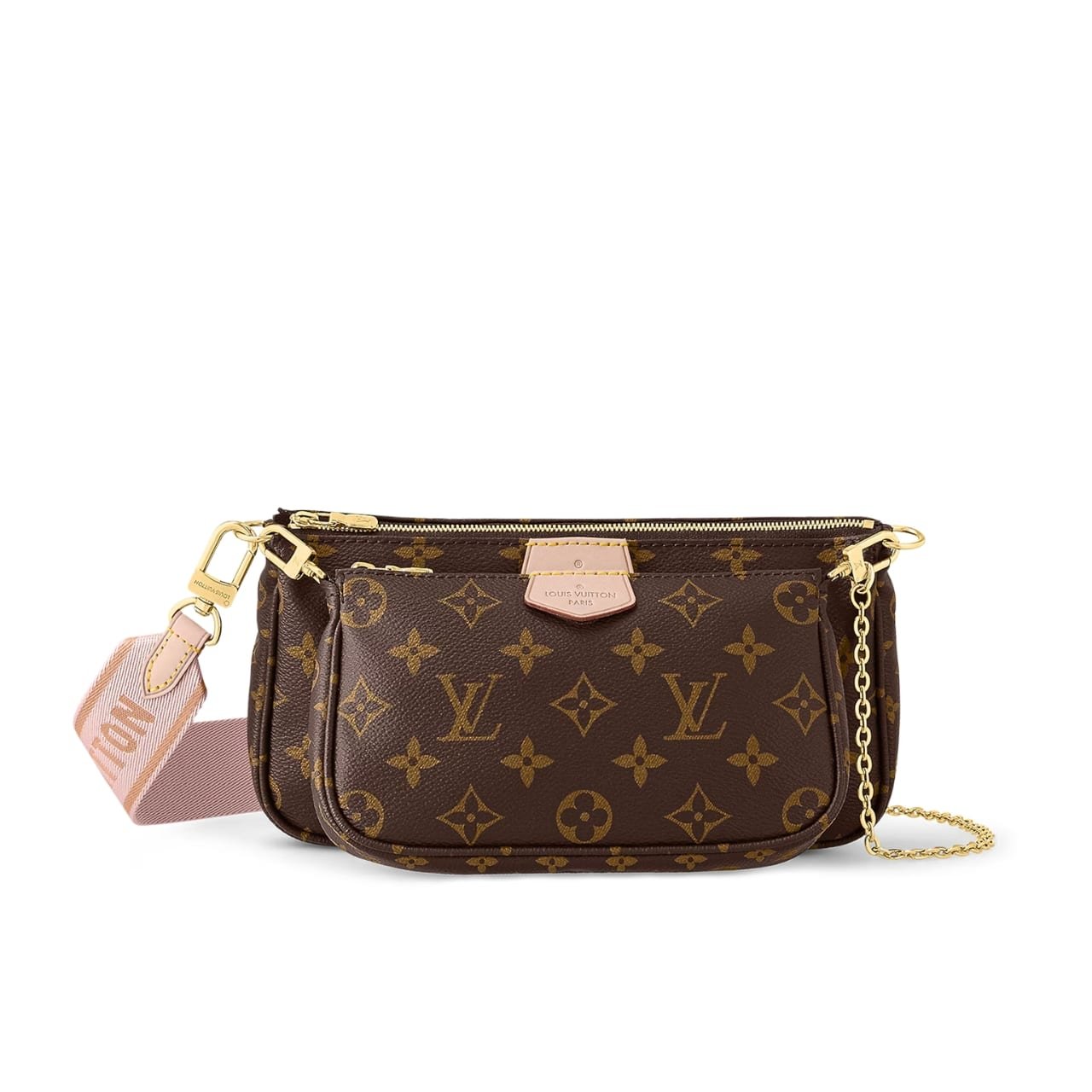 L0vis Vvtt0n Multi Pochette Accessoires Rose Clair 24Cm M44840