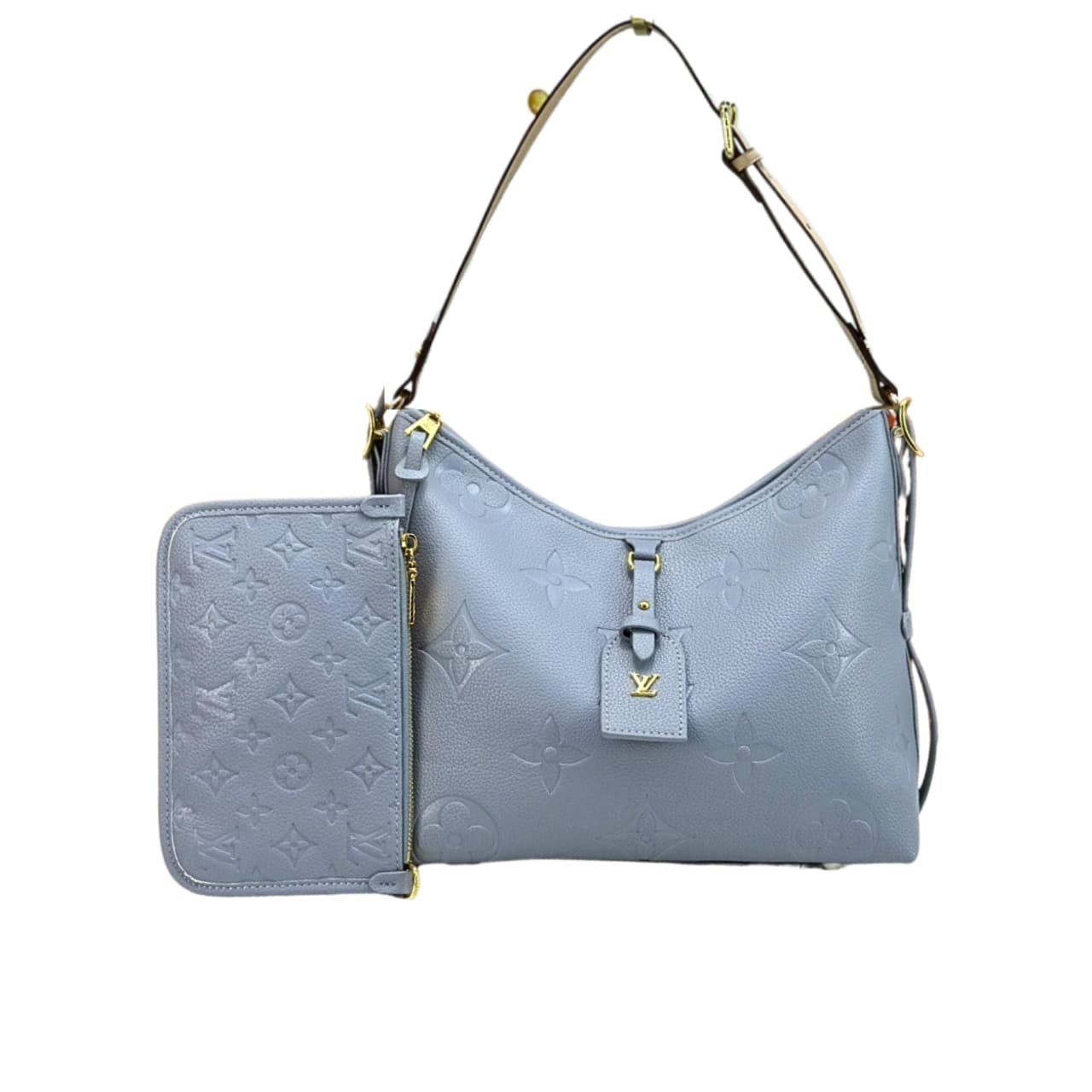 L0vis Vvtt0n Carryall PM Pale Blue 29Cm