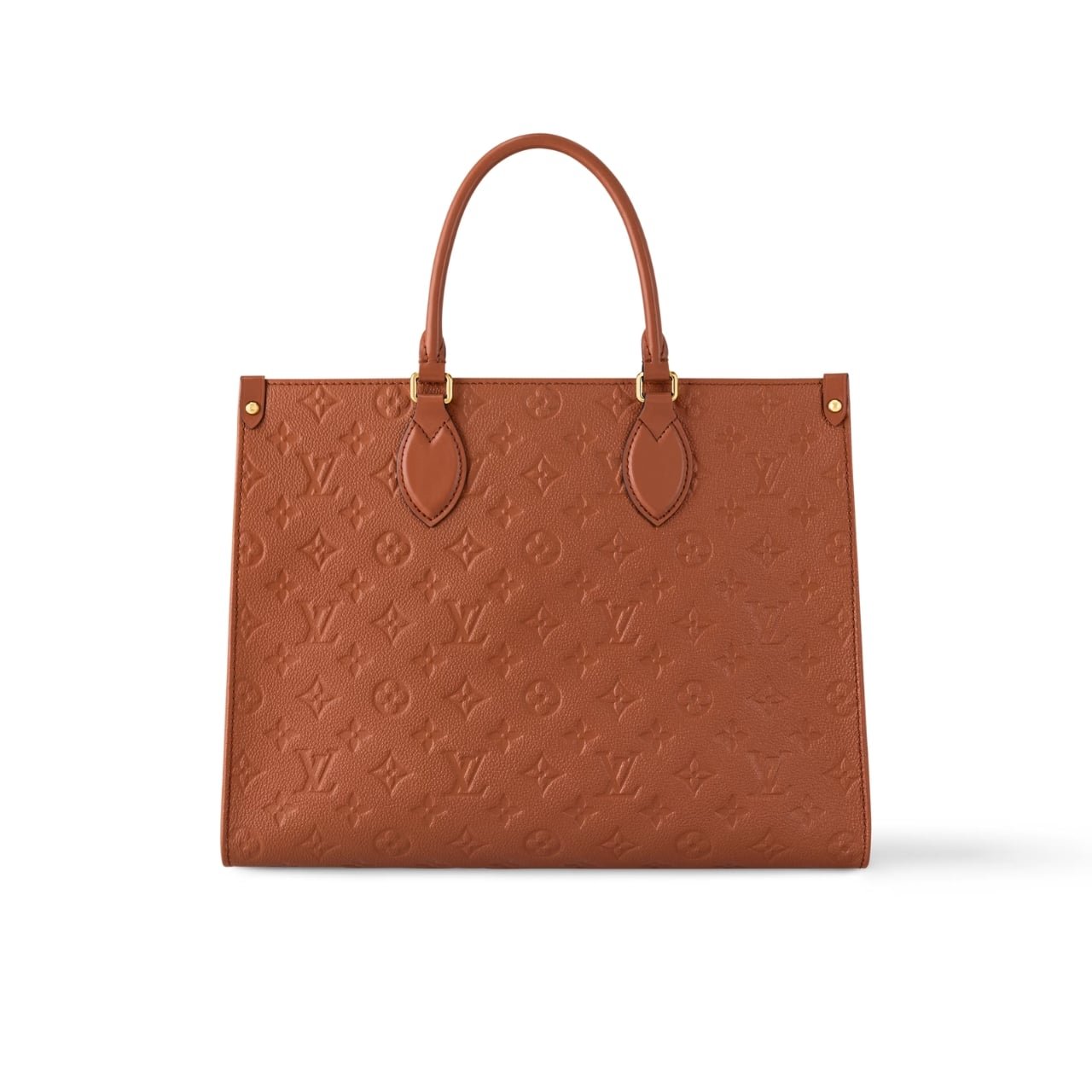 L0vis Vvtt0n On The Go MM Monogram Empreinte Leather Cognac 35Cm M12775