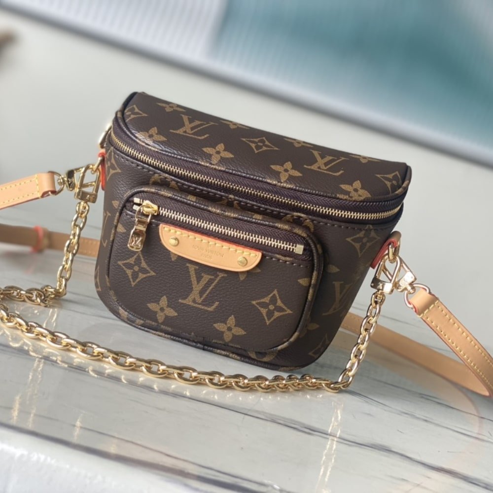 [S*per Vip 1:1] L0vis Vvtt0n Mini Bumbag Monogram Canvas 17Cm M82335