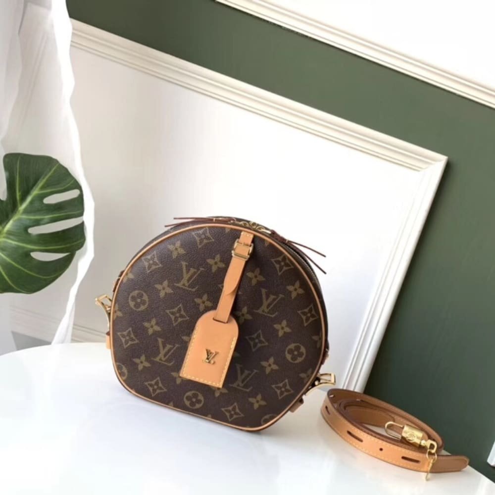 [S*per Vip 1:1] L0vis Vvtt0n Boite Chapeau Souple MM Monogram Exterior 20Cm M45647