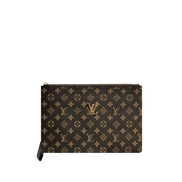 L0vis Vvtt0n To Go Pochette Monogram Brown 33Cm