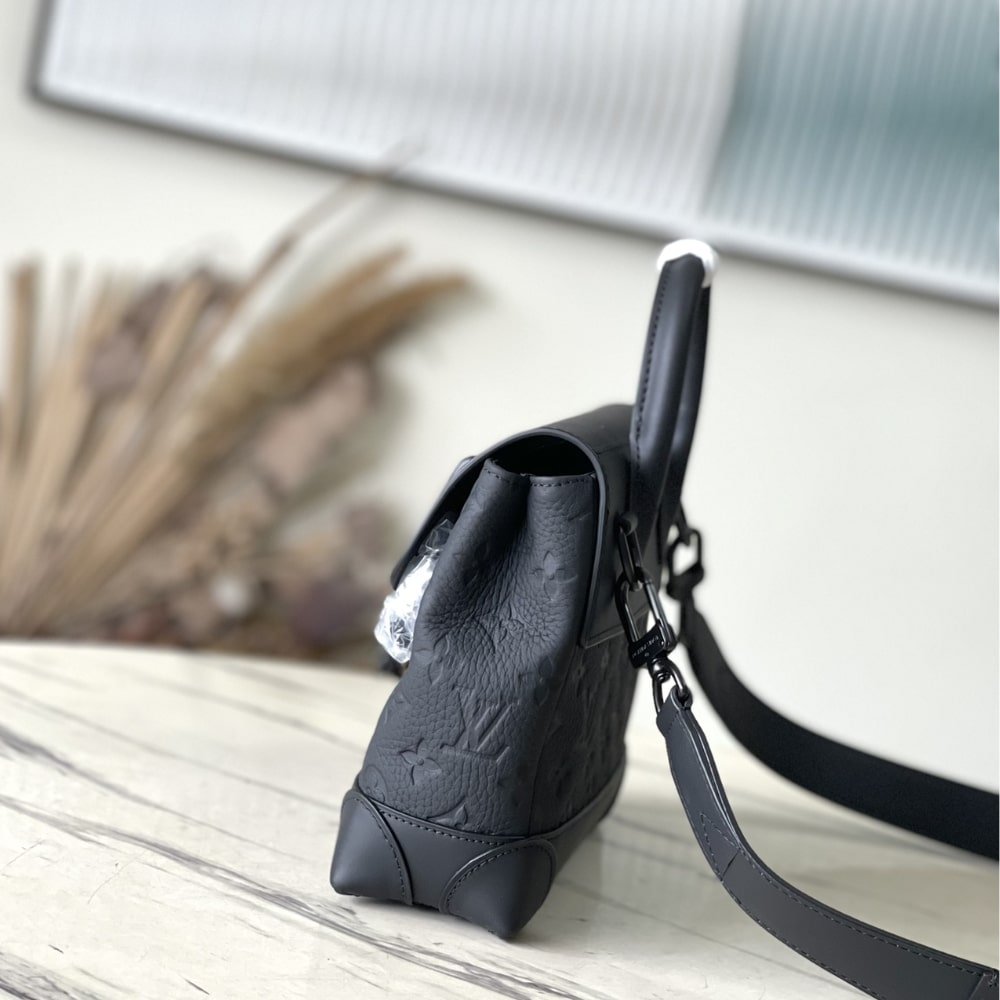 [S*per Vip 1:1] L0vis Vvtt0n Steamer PM Taurillon Monogram Black 25Cm M24436