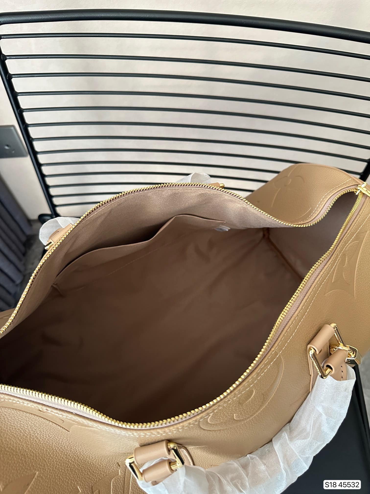 L0vis Vvtt0n Keepall Beige 50Cm M46114