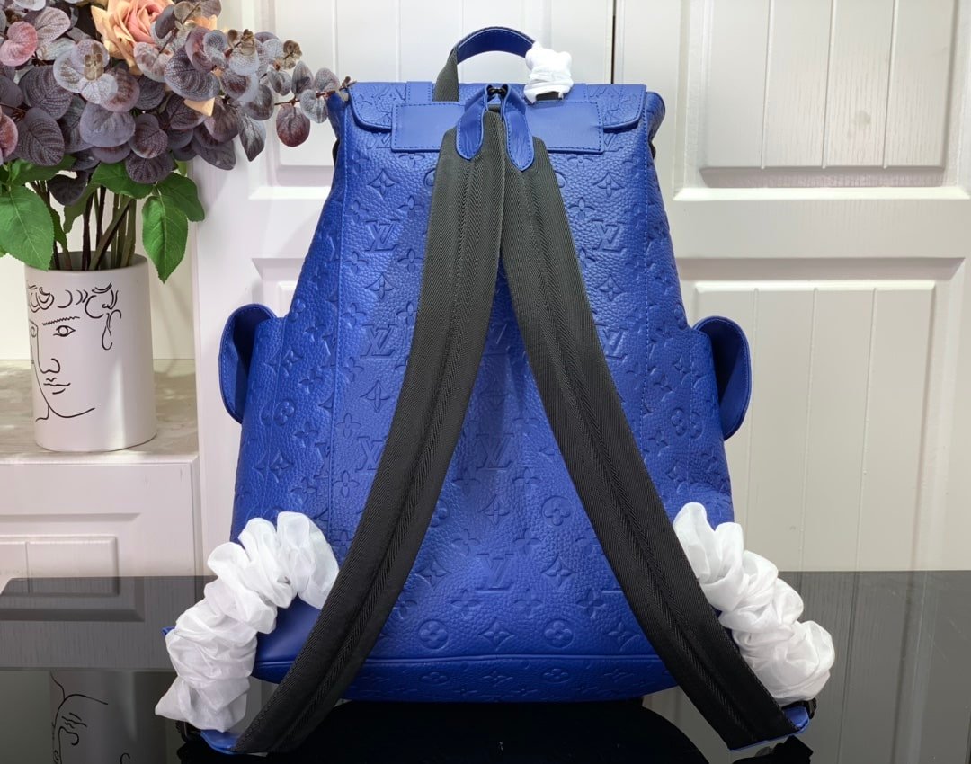 L0vis Vvtt0n Christopher PM Backpack Blue 48Cm M23189
