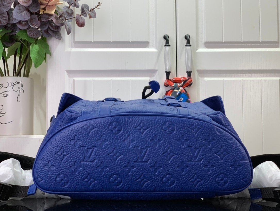 L0vis Vvtt0n Christopher PM Backpack Blue 48Cm M23189