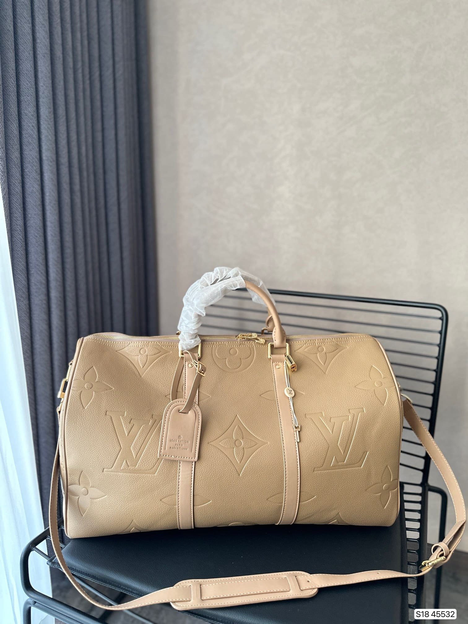 L0vis Vvtt0n Keepall Beige 50Cm M46114