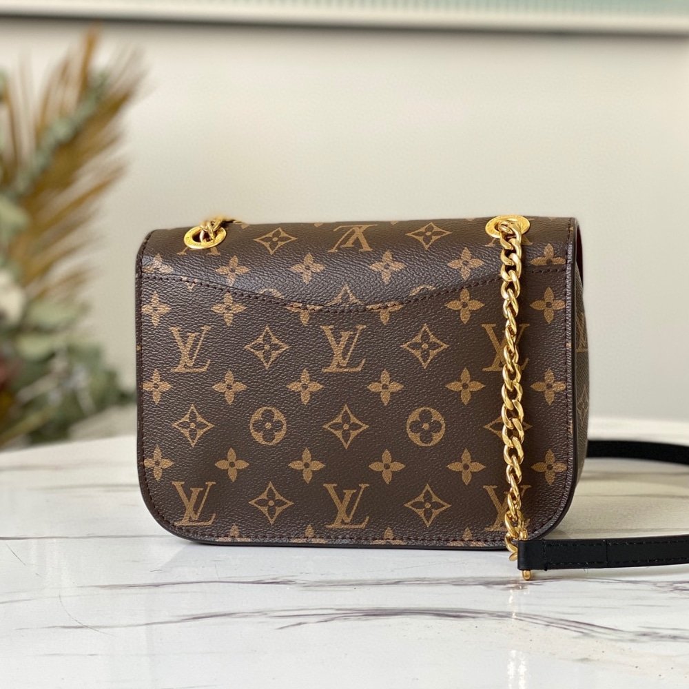 [S*per Vip 1:1] L0vis Vvtt0n Passy Bag Monogram Canvas Brown 23Cm M45592
