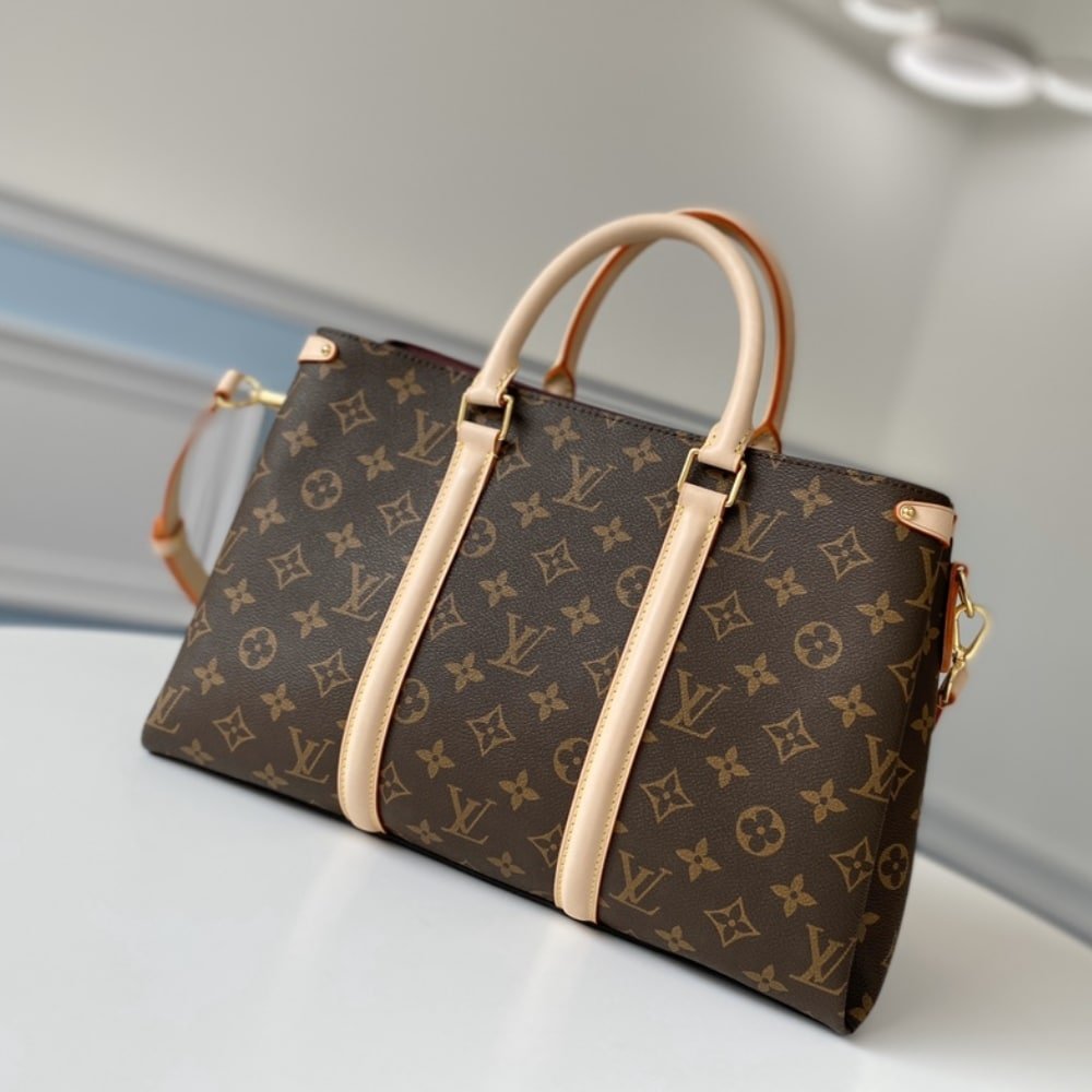 [S*per Vip 1:1] L0vis Vvtt0n Soufflot Bb Monogram Canvas Pink 29Cm M44815